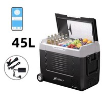 45L Kompressor Auto KüHlbox -20℃~20℃ Dual-Zone KüHlschrank Camping 12V/240V APP