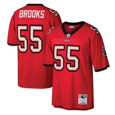 Tampa Bay Buccaneers Derrick Brooks Mitchell & Ness Red 2002 NFL Legacy Jersey