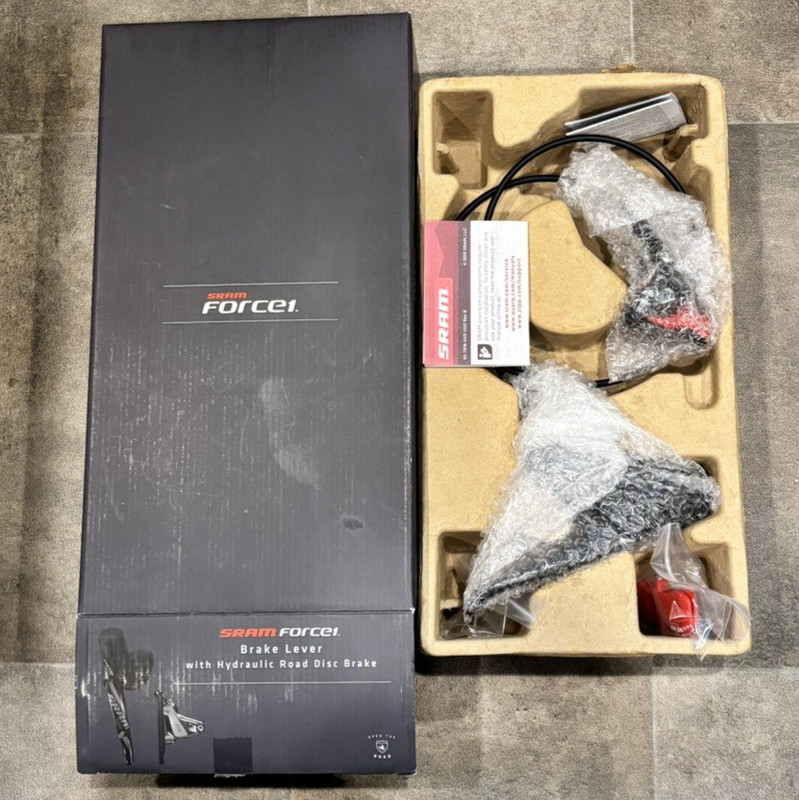 SRAM Force 1 Hydraulic Disc Flat Mount Shift Lever Left Front