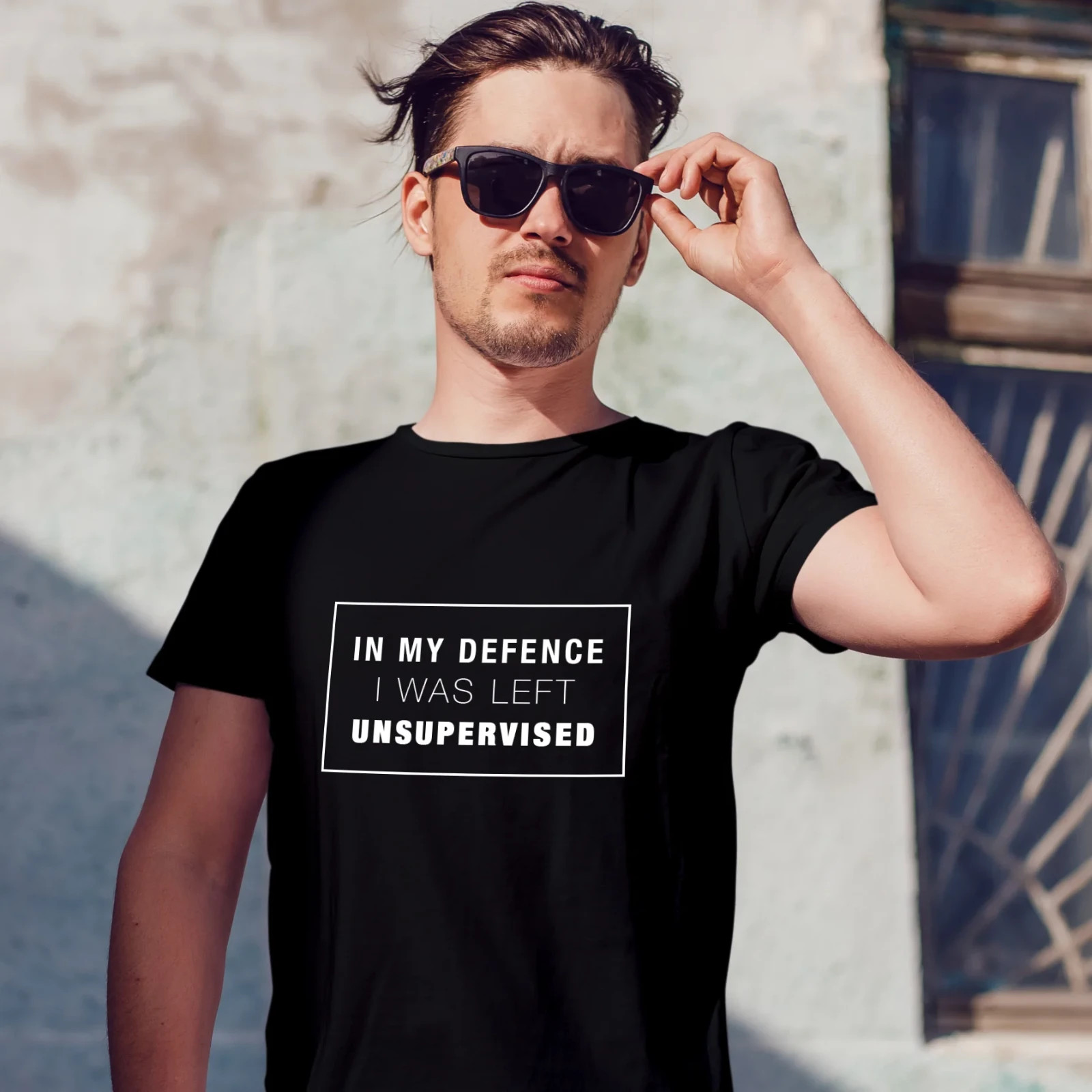 Funny Graphic Tee for Men & Women | Half Sleeve Round Neck Humorous Top