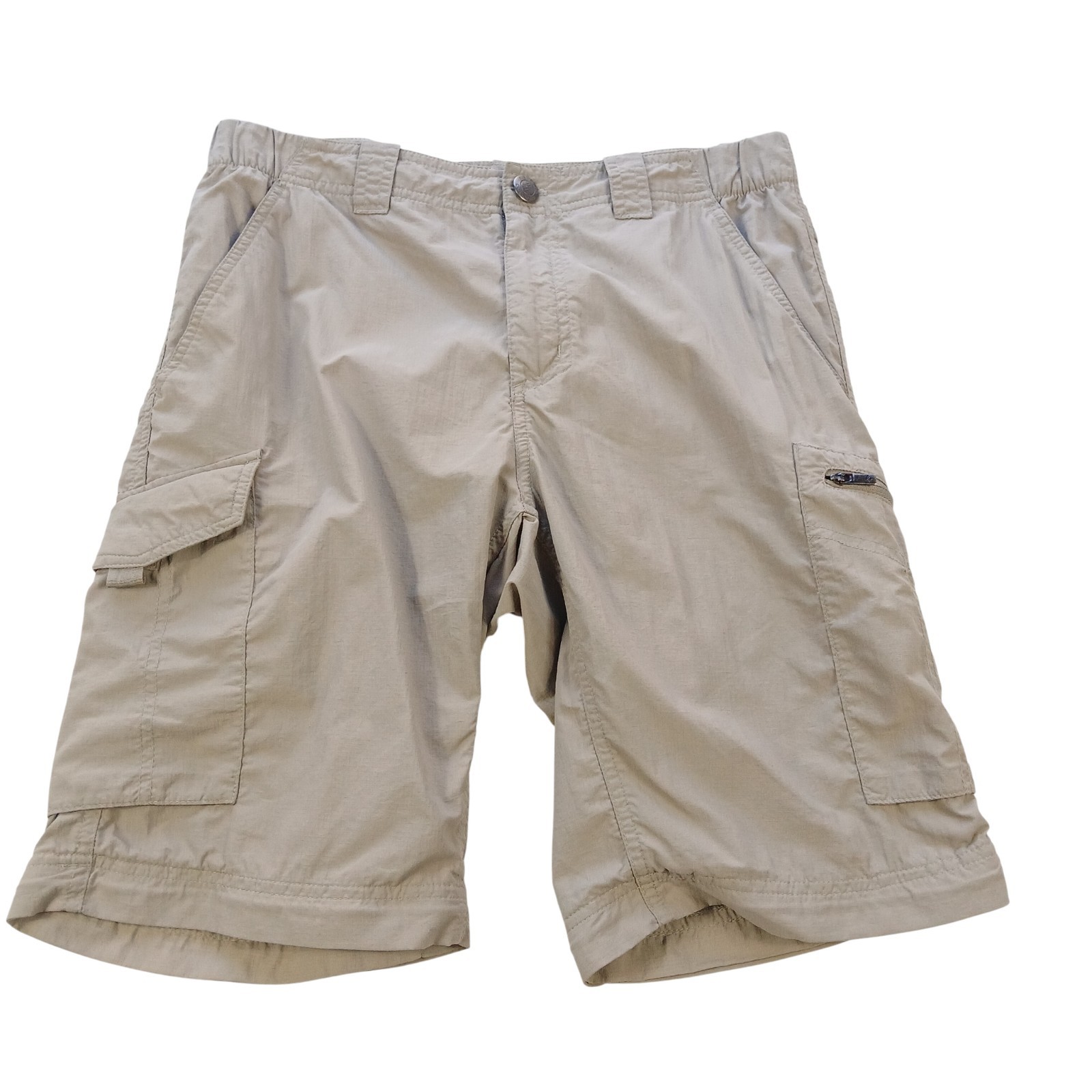 Columbia cargo shorts Men (w30)Beige/button, zip fly, belt loops/6 pockets image 2