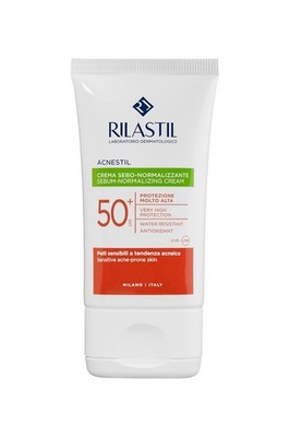Rilastil Acnestil Sebum Normalising Cream, Soothing and Matting Effect SPF 50+