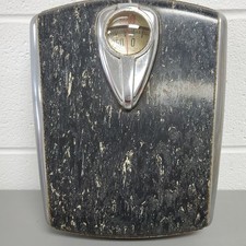 Borg 1950's Bathroom Scale Mid Century Modern - 260 lbs Max Weight
