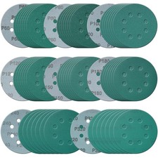 5 Inch 8 Hole 80 Pcs Sanding Discs Set Heavy-Duty Hook and Loop 60 80 100 120... 0.34 per gallon