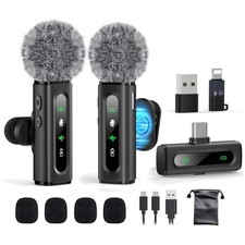 Mini Clip-on Mic for Android Phone/Tablet/PC Recording
