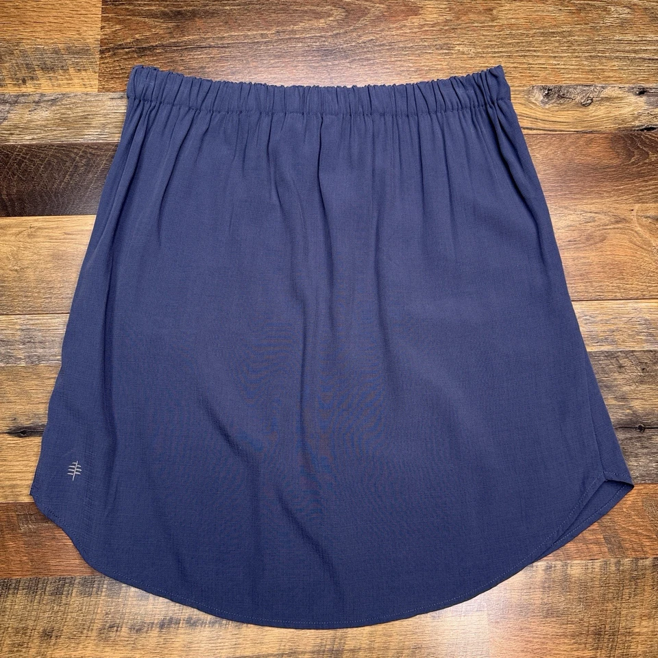 Falda Royal Robbins Ajuste Estándar Mediana Azul Bergen Cordón Bolsillos con Cremallera Nueva Foto 2 de 4