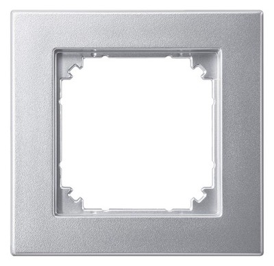Rahmen 1-fach Merten 486160, M-Plan, aluminium