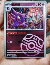 Pokemon Chinese TCG Scarlet&Violet Haunter 151C-093/151 U Master Ball Holo NM