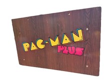Arcade1up  - Pacman Plus Wood Riser Panel rR ...