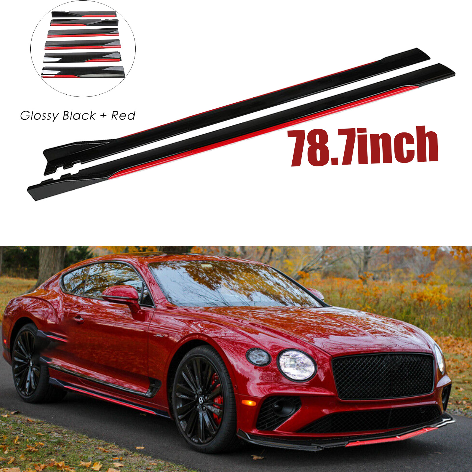 Bentley Continental LEFT, RIGHT Running board