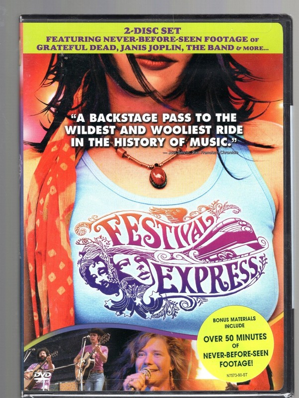 Festival Express;SEALED  DVD; Documentary,Concert
