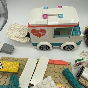 Lego Friends 41128 Amusement Park Space Ride Heartlake City Hospital Car Girl