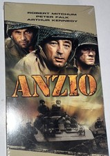 Anzio VHS 1968 Robert Mitchum Peter Falk Sealed Columbia Tristar NEW. XO