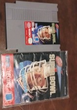 TECMO Super Bowl (Nintendo NES, 1991) Cartridge With Manual + Plastic NES Case