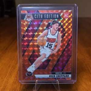 2024-25 Mosaic Reed Sheppard RC City Edition Orange/249