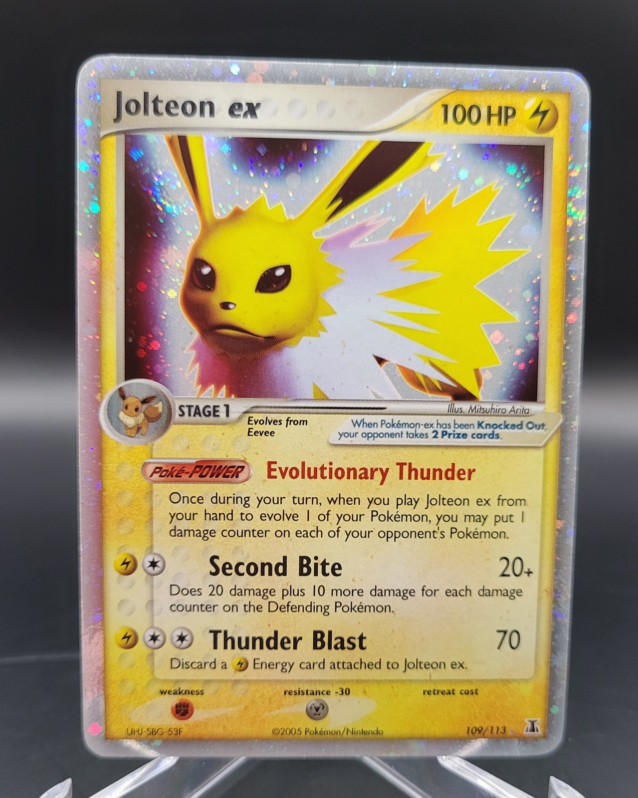 Jolteon ex Pokémon EX Delta Species 109/113 NM
