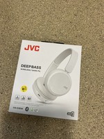 JVC Deep Base Wireless/sans Fil White Head Phones Brand New In Sealed Box