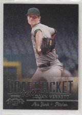 2011 Playoff Contenders Draft Tickets Logan Verrett #DT23 2y0