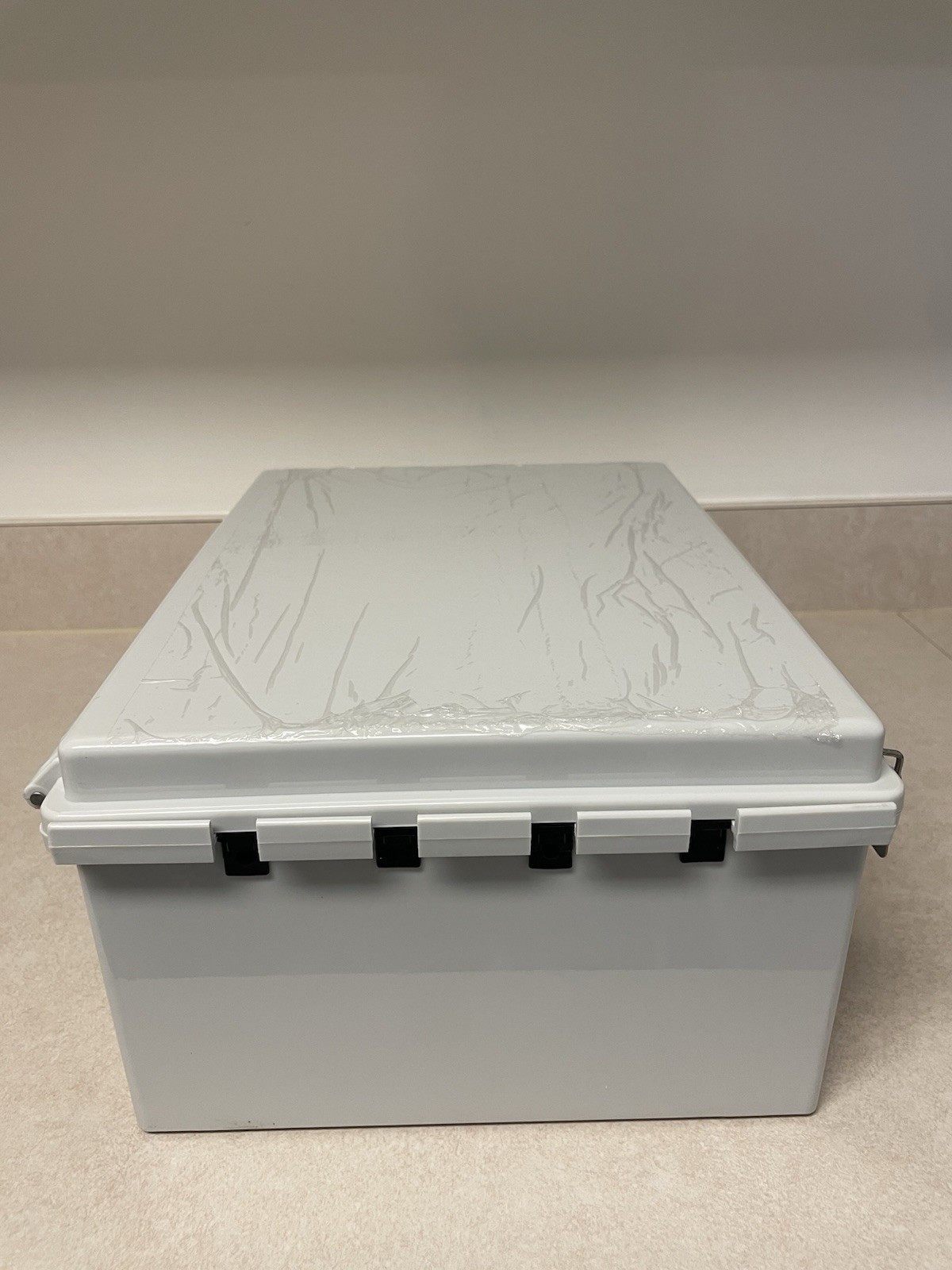 Outdoor Electrical Box with Thermostat and Fan Ventilated Design 15"x11"x7"