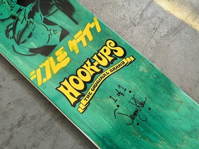 JK Industries Hookups Evil Alice 1 of 1 Painted Skateboard Deck