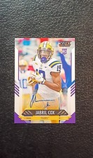 Jabril Cox 2021 Panini Chronicles Draft Picks - Score Rookie Autographs  #SA-JCO