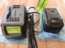 OEM Genuine Greenworks 24V 4.0Ah USB Battery BAG709 and Charger 2903102