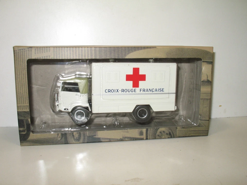 1:43 Altaya, Simca Cargo Croce Rosso, Camion Antico - Immagine 3 di 3
