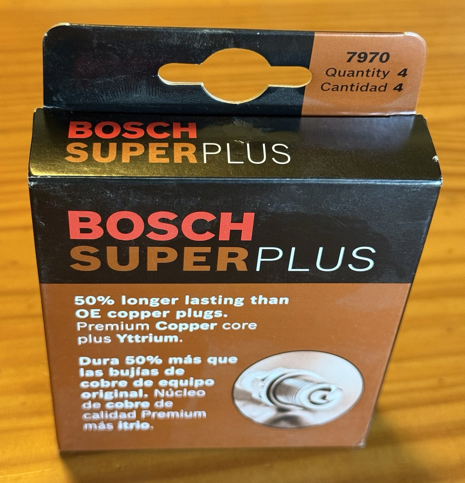BOSCH SUPER PLUS 7970 SPARK PLUGS PACK OF 4 Vd8