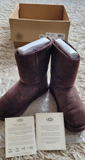 Genuine UGG chocolate brown boots Size 5.5/38 VGC kept in all original packaging