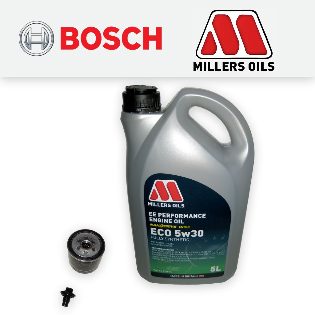 SERVICE KIT for FORD FOCUS MK3 1.6 ECOBOOST OIL FILTER +5w30 NANO OIL 2010-2015