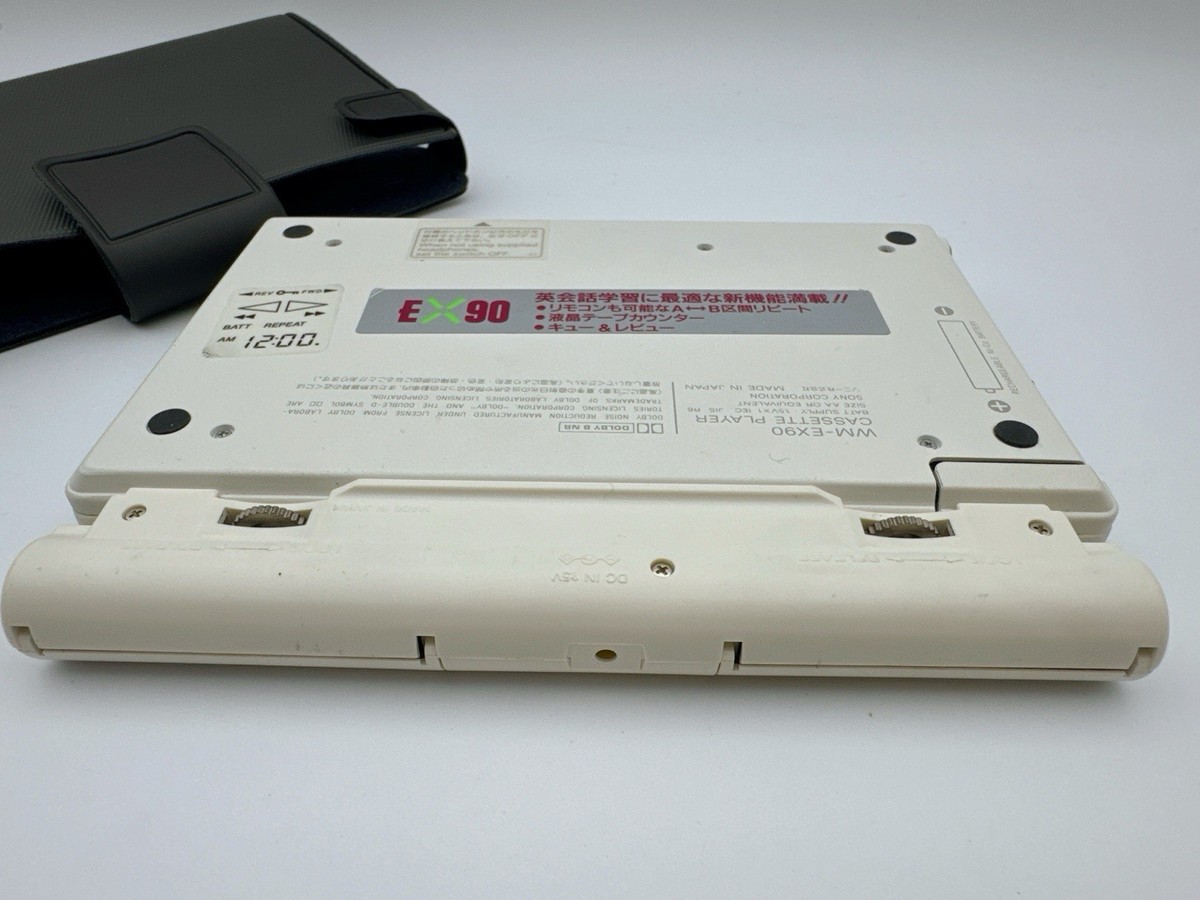Sony Walkman WM-EX90 Cassette Player Auto Reverse Dolby Vintage