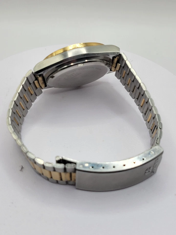 Reloj de cuarzo vintage raro Seiko SQ 6923-7099 cristal facetado para hombre Foto 2 de 4