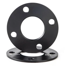  Black Forged 4x100 Hubcentric Wheel Spacers 3mm with 57.1mm 3MM-Pack of 2