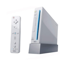 Nintendo Wii Console Kit Bundle Refurbished 2 Two Controllers Nunchuk + Games - Additional Image 1