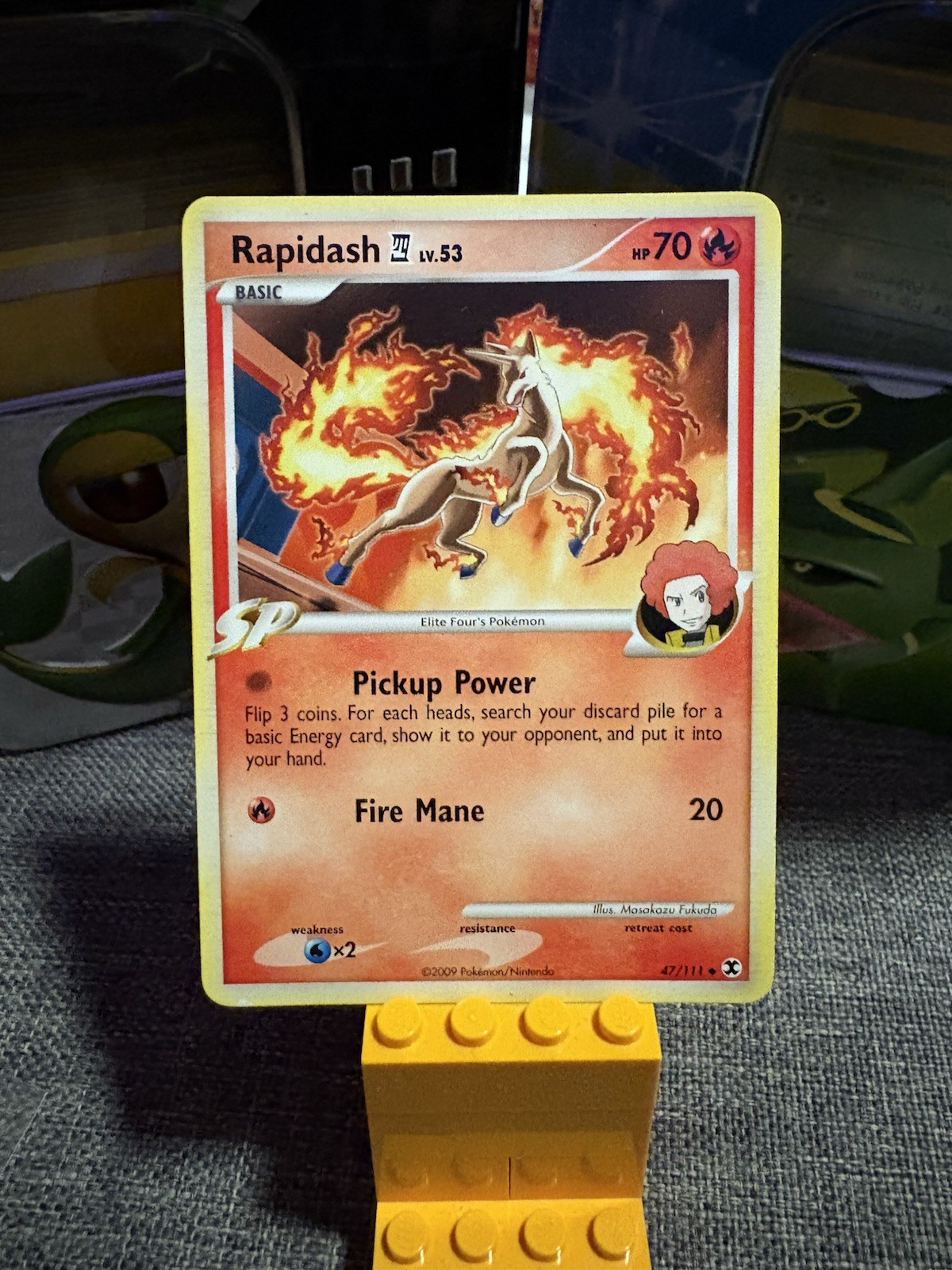 Pokémon TCG Rapidash Rising Rivals 47/111 Regular