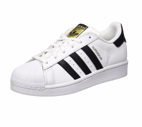 Scarpe Adidas Superstar J Originals Sneakers Donna Bianco Nero Vintage 36  37 38 | eBay