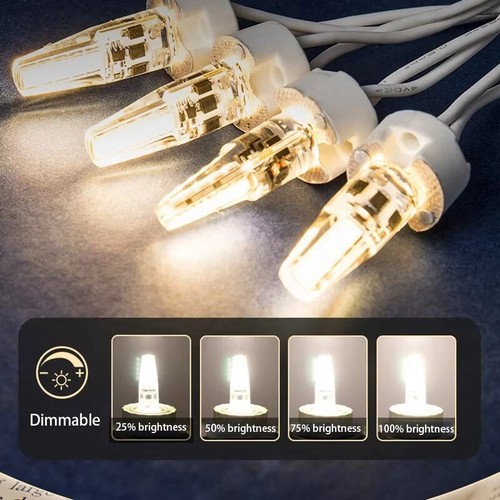 10X Dimmable G4 Led Light Bulbs Bedroom Neutral 2835SMD 24V Cover 3W Lighting - Picture 6 of 9