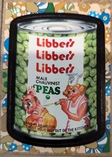 2008 TOPPS WACKY PACK FLASHBACK 2 ~ LIBBER'S PEAS - STICKER #52~ MINT!