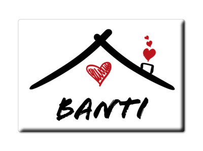 Banti Magnet Fridge Magnet Surname Gift Idea Joke