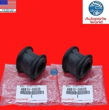 GENUINE OEM LEXUS GS350 GS430 GS460 GS450h FRONT STABILIZER BAR BUSHING SET OF 2