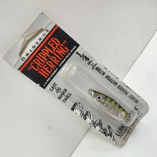 Luhr Jensen Crippled Herring Trolling Fishing Lures Green Blue ST 4751-014-307
