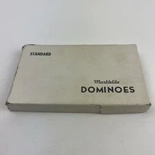 Puremco Marblelike Standard Dominoes No. 616 Made in U.S A. Vintage