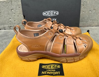 Keen Newport Crafted 20 YEAR LIMITED EDITION Tan Brown WATERPROOF