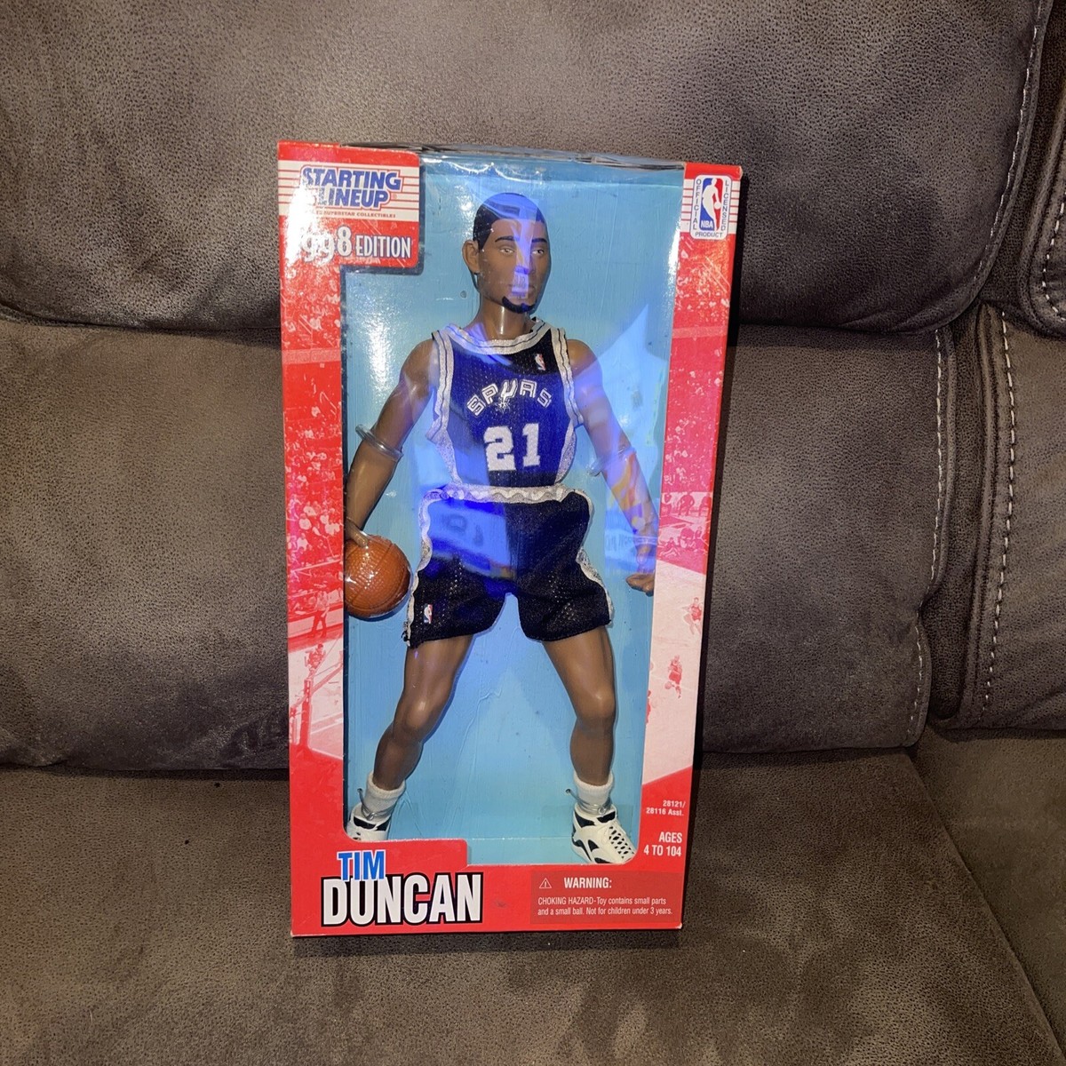 Tim Duncan 1998 Kenner Starting Lineup 12