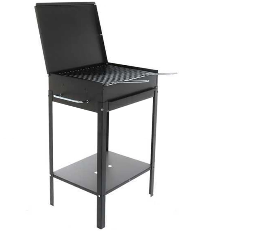 Barbecue a carbone in ferro Stromboli 50x40x78h - BBQ ARTIGIANALE