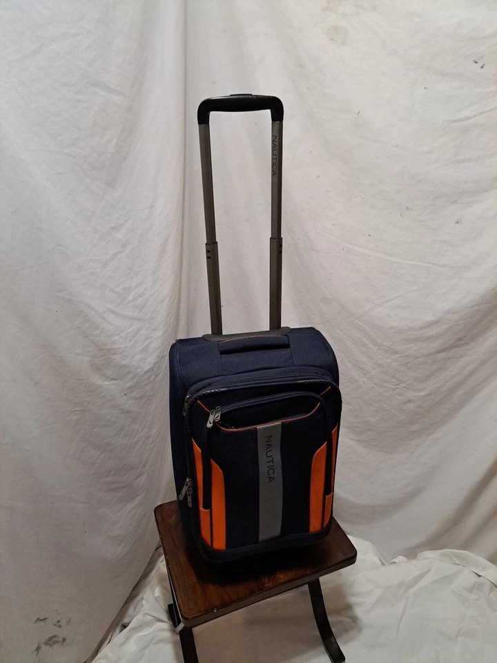 Чемодан и сумка Nautica оранжевый и темно-синий - Изображение 3 из 4