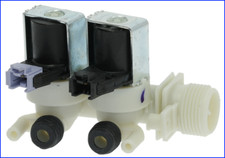 Elettrovalvola 2 Vie per Lavatrice Lavastoviglie ARISTON WHIRLPOOL Ricambi Acqua