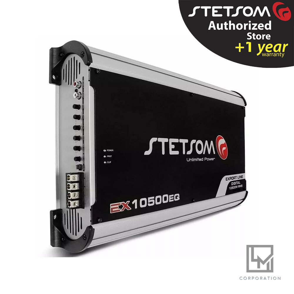 Stetsom EX10500 2 Ohms Amplifier EX 10500 Watts RMS Car Audio Amp Fast