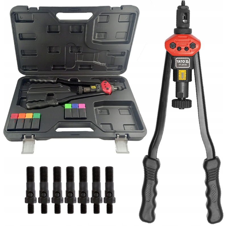 YATO Professional Heavy Duty Hand Nut Thread Riveter Rivet Gun M3-m12 ...