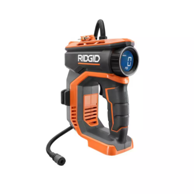 #ad RIDGID Air Compressor Tool 18V Cordless Portable Inflator Automatic Shut off $118.53
